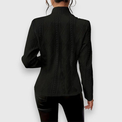Loretta | Cardigan Testurizzato con Bottoni