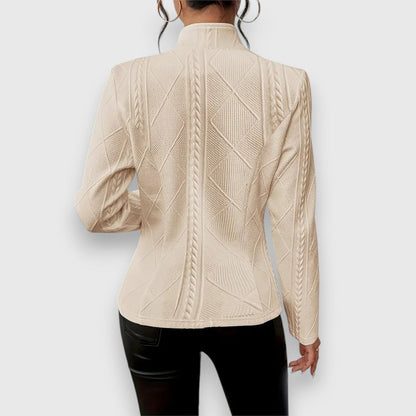 Loretta | Cardigan Testurizzato con Bottoni