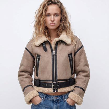 Verena | Bomber Aviator Corto