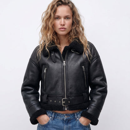 Verena | Bomber Aviator Corto