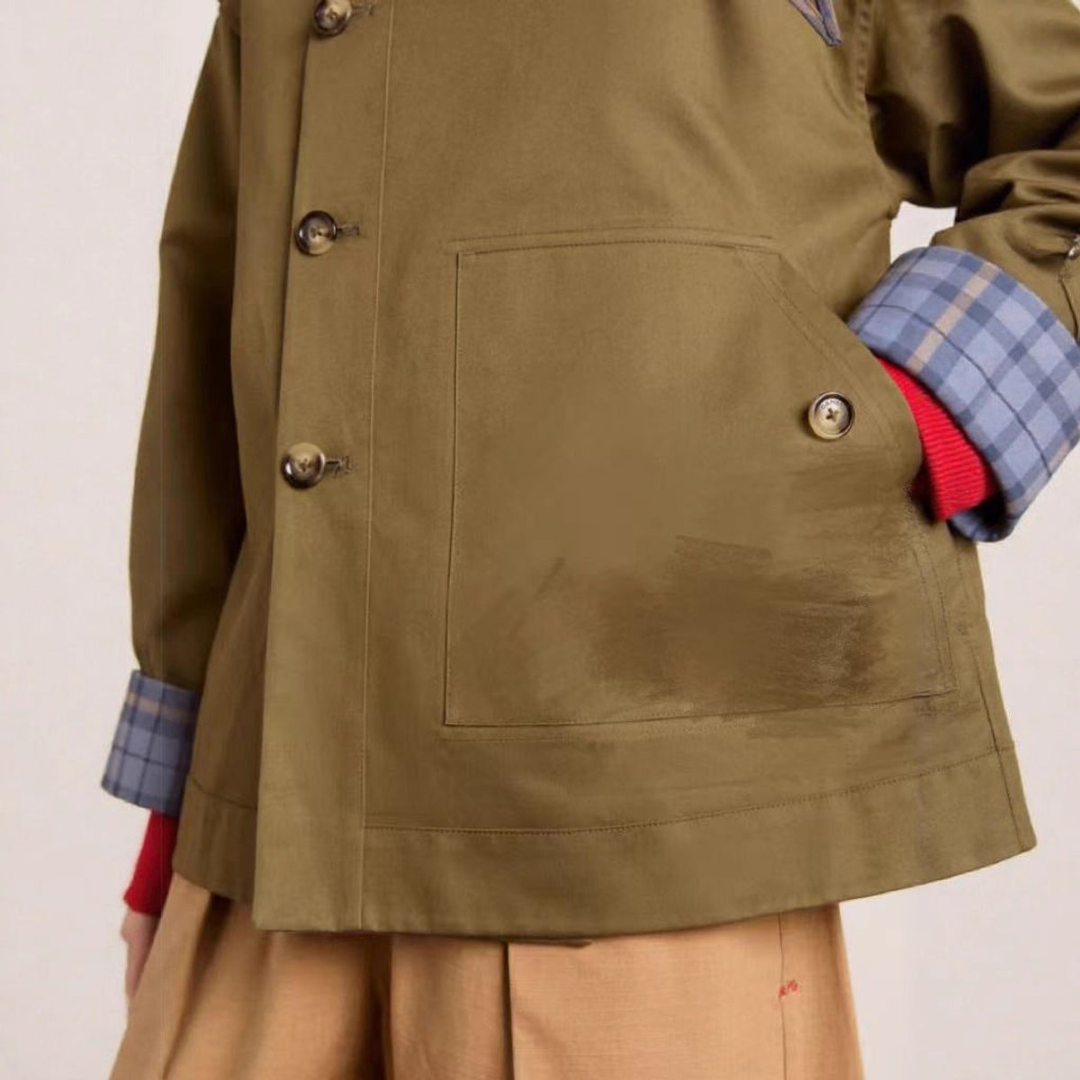 Lorna | Cappotto Utility Doppiopetto Oversize