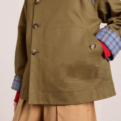 Lorna | Cappotto Utility Doppiopetto Oversize