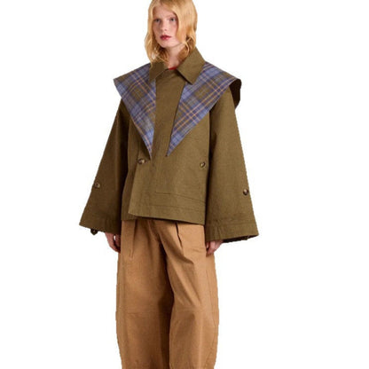 Lorna | Cappotto Utility Doppiopetto Oversize