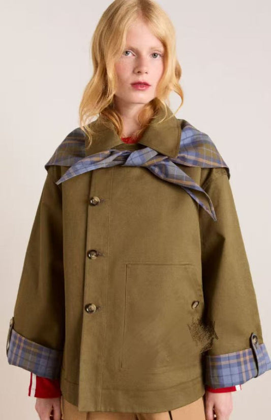 Lorna | Cappotto Utility Doppiopetto Oversize