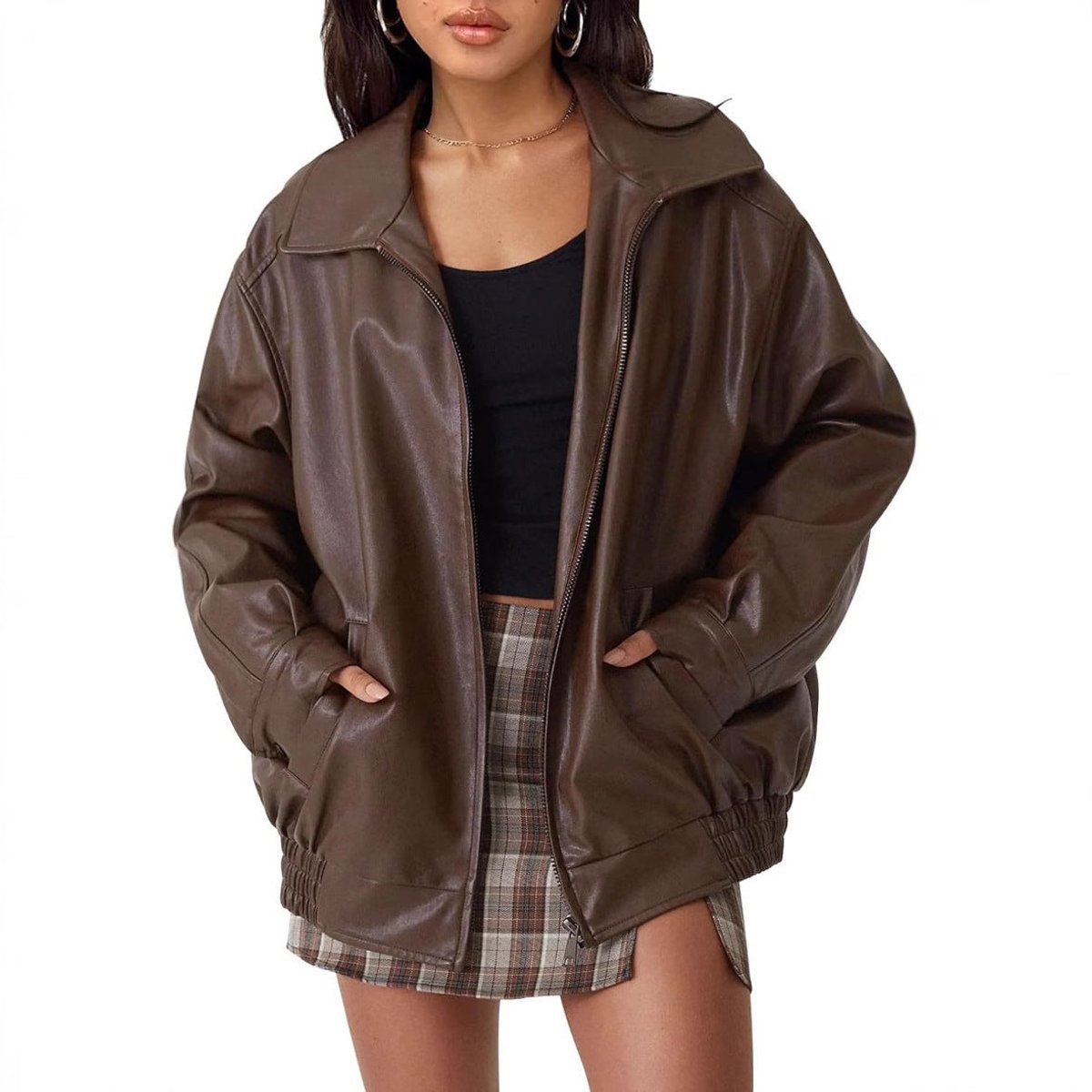Nicola | Bomber Rilassato con Zip