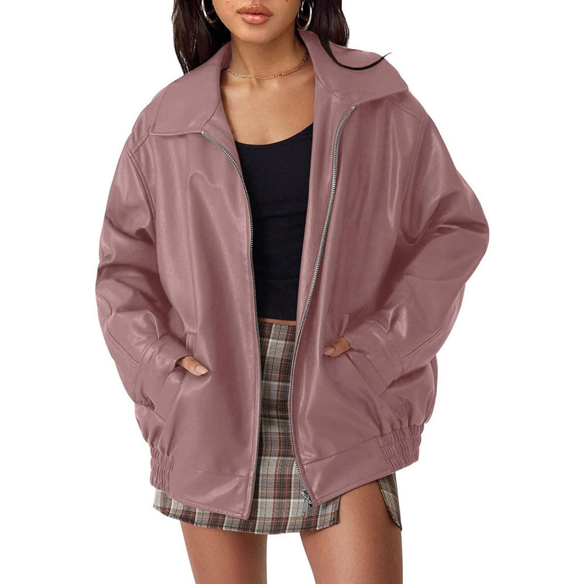 Nicola | Bomber Rilassato con Zip
