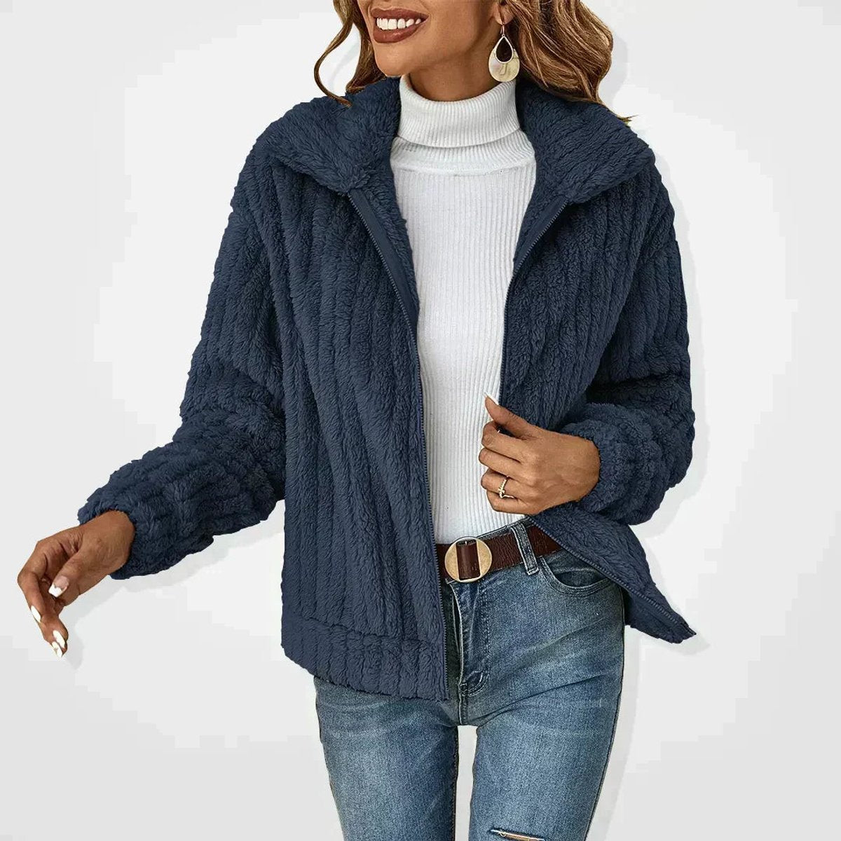 Roberta | Giacca Comoda con Zip