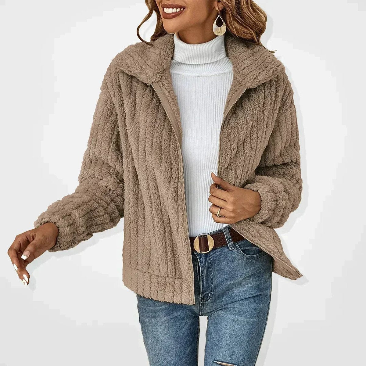 Roberta | Giacca Comoda con Zip