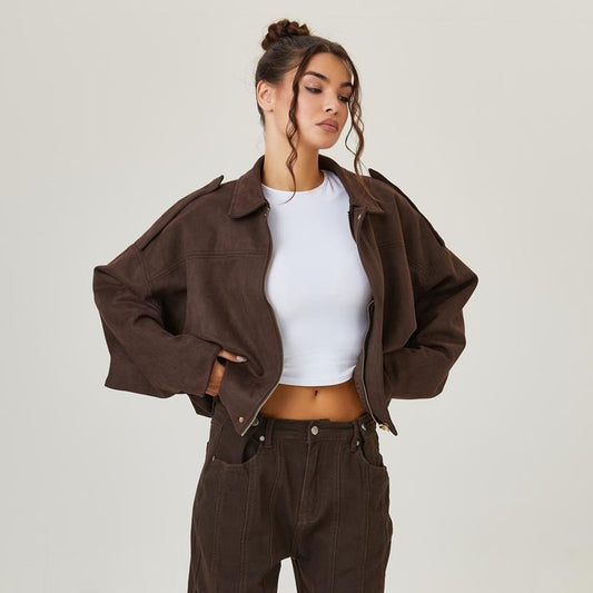Louisa | Bomber Oversize Rilassato